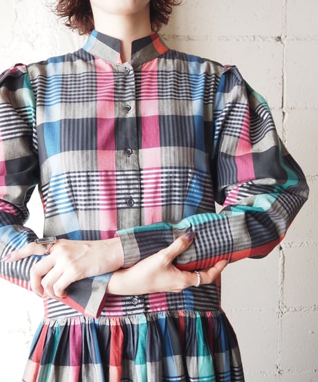 ANASTASIA Tyrolean Check Dress SVPIBL