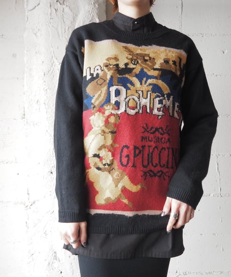 G.PUCCINI "LA Boheme" Knit BKREYE