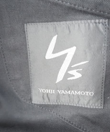 Y's YOHJI YAMAMOTO Zipup Vest BK
