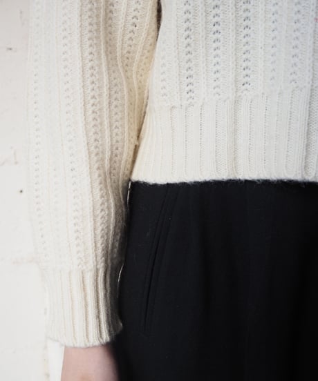 Tyrolean Knit Cardigan WH