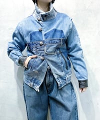 Desigual Patchwork Art Denim Jacket BL