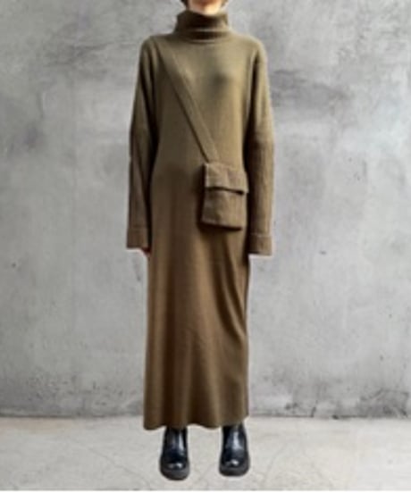 Design Pocket Knit Dress KA