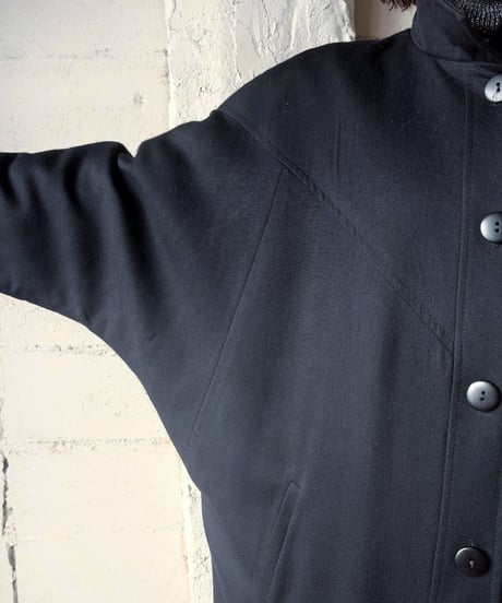 Dolman Soutien Collar Coat BK