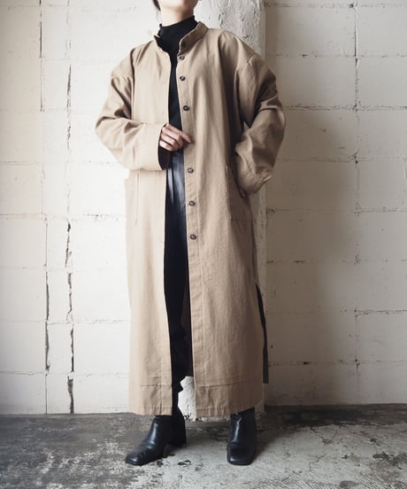 Stand Collar Light Coat BE