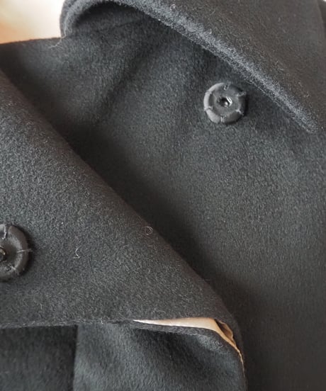 Max Mara Wool × Cashmere Kimono Sleeve Coat BK