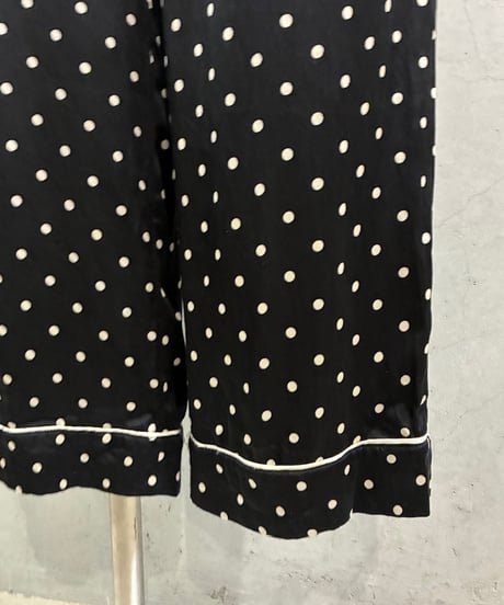 GANNI Polka Dot Pajama Pants BKWH