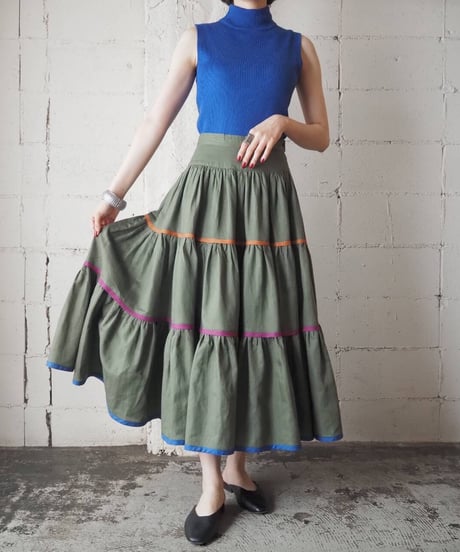 ESCADA Tiered Skirt. KH