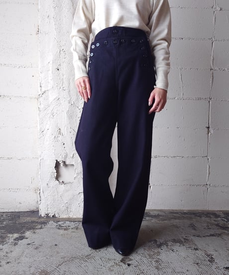 1970's US NAVY Wool Sailor Pants NV