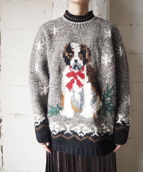 Saint Bernard Pattern Sweater BR