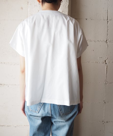 1960〜70's Euro Cutwork Cotton Blouse WH