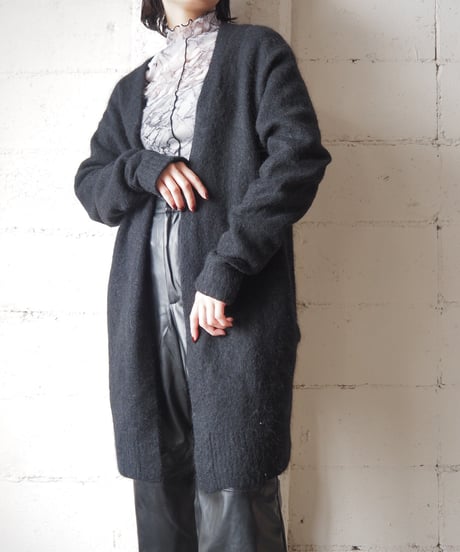 Acne Studios Mohair Knit Cardigan   BK