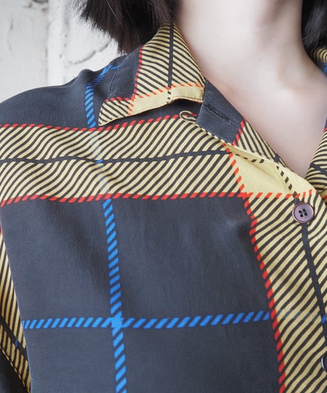 JONES NEW YORK Plaid Shirt BKYE