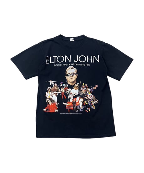 ELTON JOHN 2008 Tour Tee BK