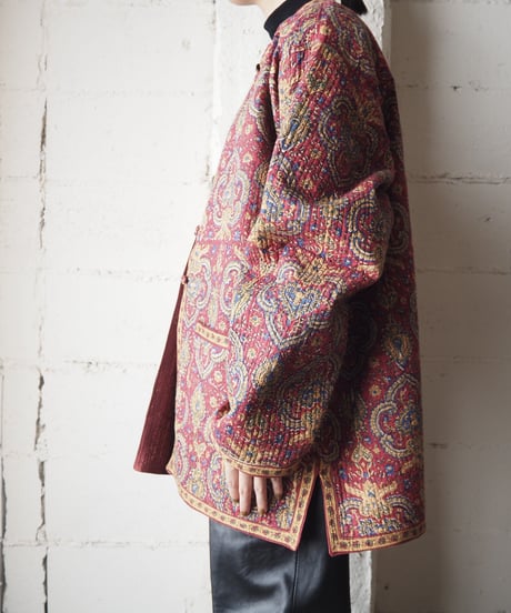Paisley Pattern Quilted Reversible RE
