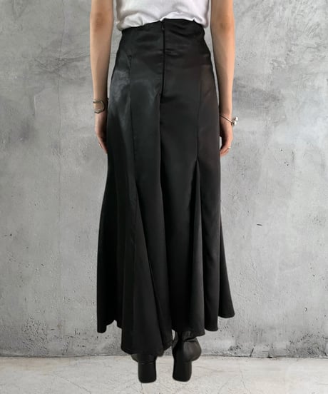 Satin Mermaid Skirt BK