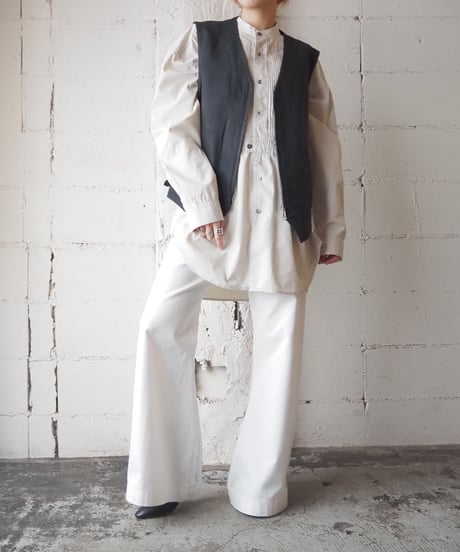 Y's YOHJI YAMAMOTO Zipup Vest BK