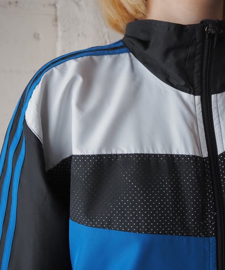 adidas Tricolor Nylon Jacket BKBLWH