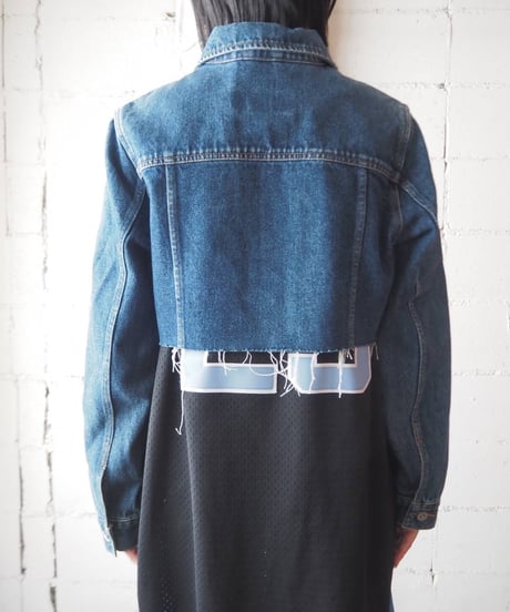 REMAKE Eddie Bauer Cutoff Denim Jacket BL