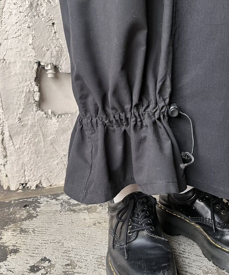 Drawstring Hem Skirt BK