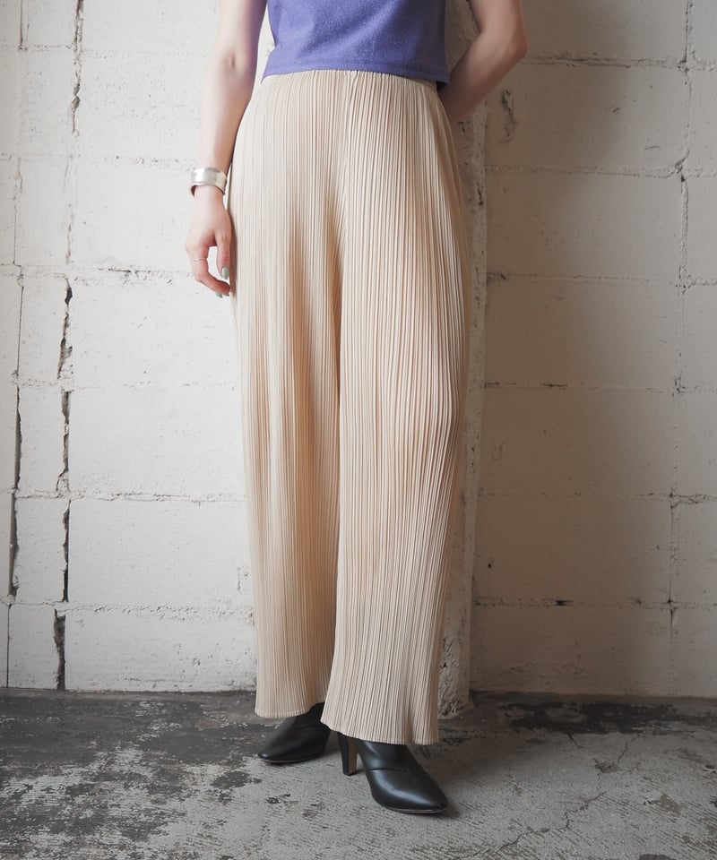 PLEATS PLEASE ISSEY MIYAKE Pleated Wide Pants B