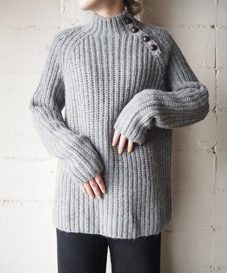 LAUREN Mock Neck Knit GR