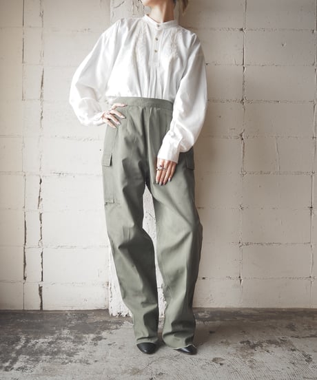 1970's USMilitary Side Button Cargo Pants KA