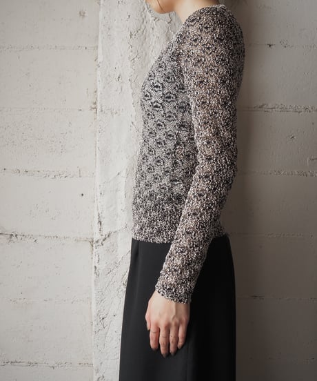 Mix Color Lace Cutsewn BKWH