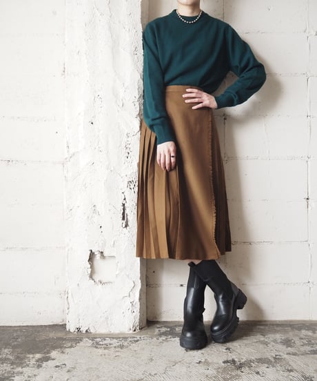 Cashmere Mock Neck Knit GN