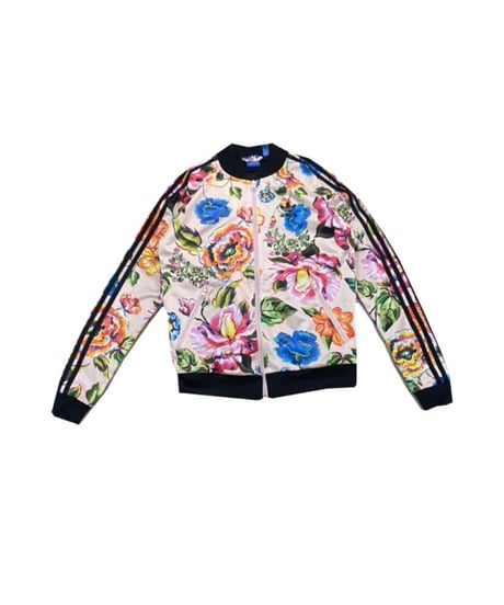 adidas Flower Pattern Track Jacket BE BK