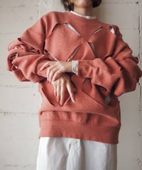 REMAKE Slash&Piece Dyeing Sweat