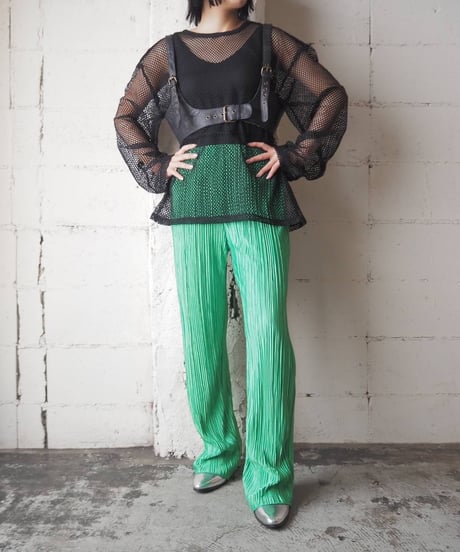 L/S Mesh Tee BK