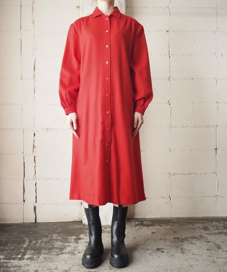 Front Button Shirt Dress RE