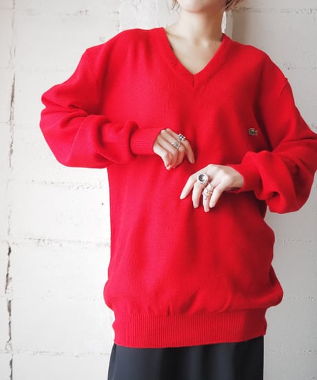 LACOSTE Vneck Knit RE