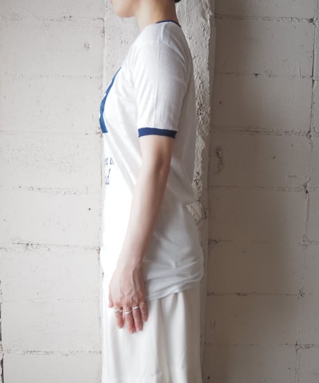 Dead Stock Schlitz Ringer Tee WH NV