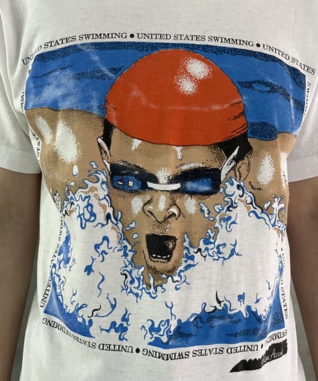 USA Swimming Art T Shirt WHBL