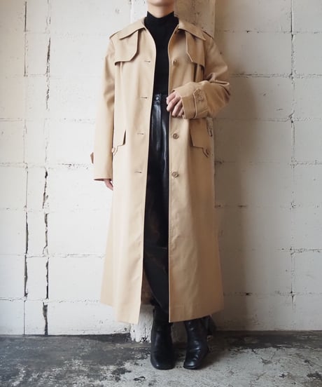 Long Soutien Collar Coat BE