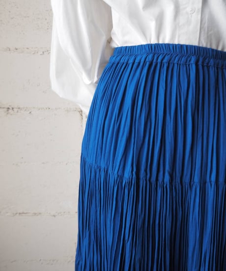Tiered Easy Long Skirt BL