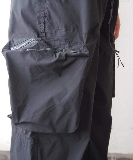 3D Pocket Cargo Pants BK