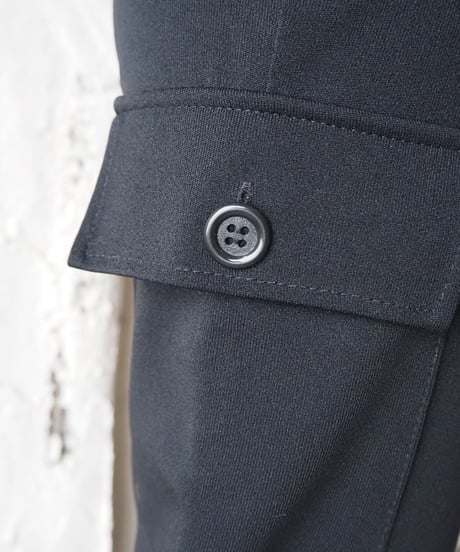 Slim Straight Cargo Pants BK