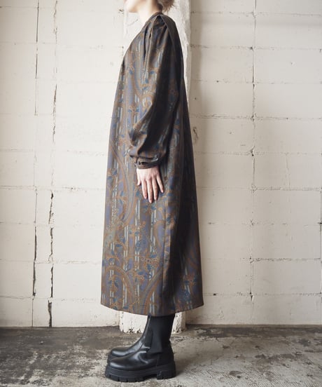 Paisley Pattern Dress BR