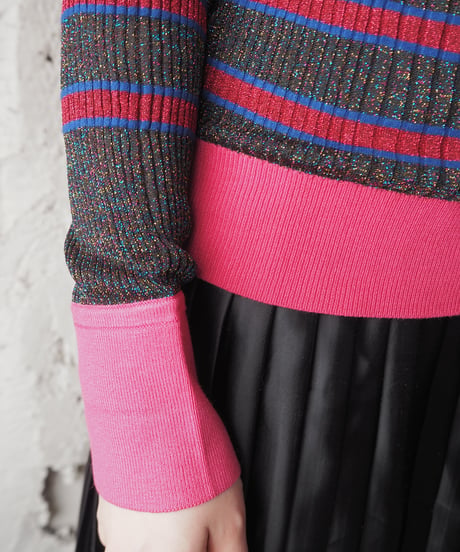 Multi Color Stripe Knit PIGO
