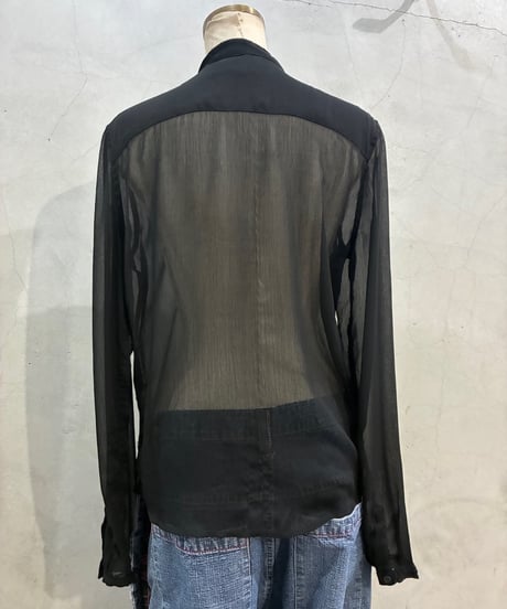DENIM & SUPPLY Ralph Lauren Band Collar Shirt BK