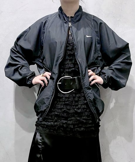 NIKE Two Tone W Zip Jacket BK GR