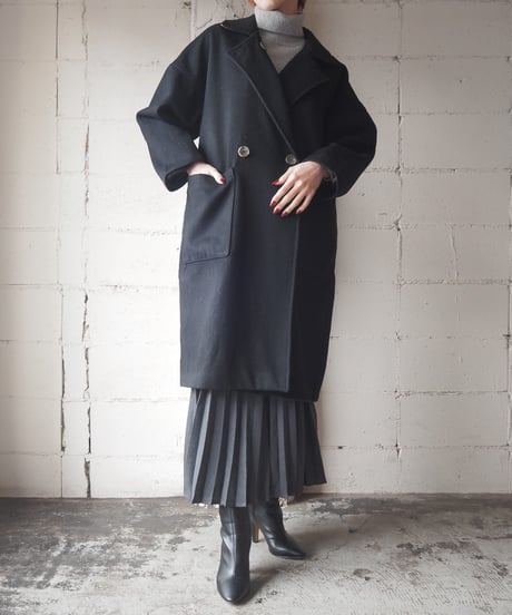 Wool Chester Coat BK