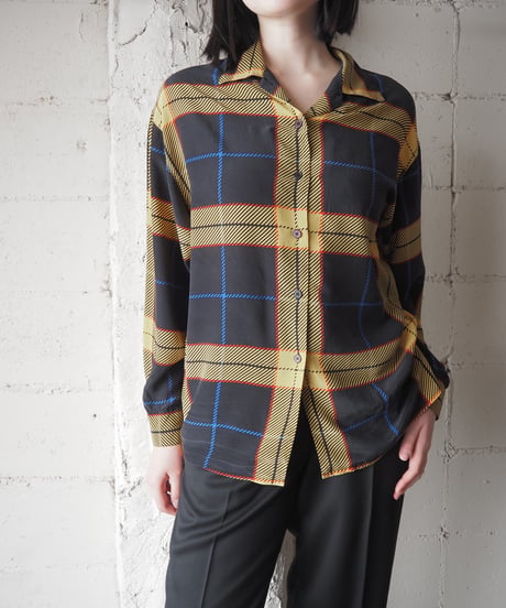 JONES NEW YORK Plaid Shirt BKYE