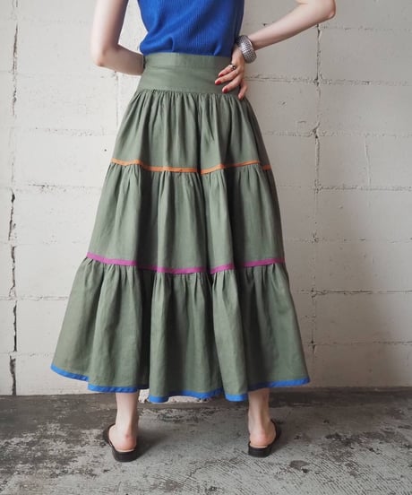 ESCADA Tiered Skirt. KH