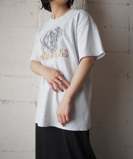 GOLDEN RETRIEVER Embroidery Tee GR