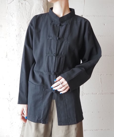 China Shirt Jacket BK