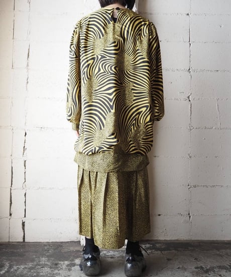 Leopard×Tiger Pattern Dress YEBK