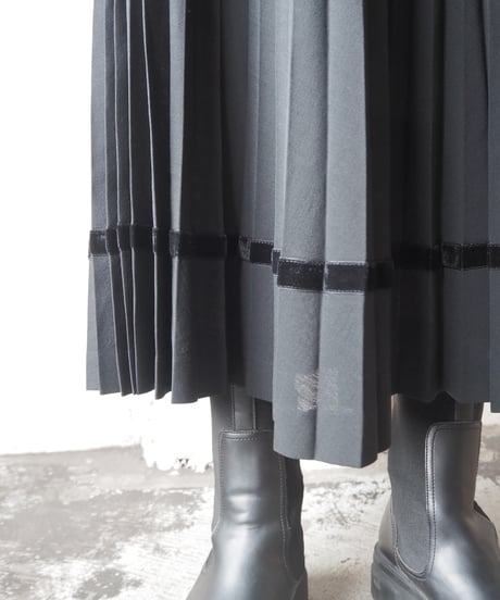 robe de chambre Comme des GARÇONS Pleated Skirt BK